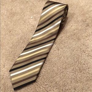 Stafford Essentials Tan Neck Tie
